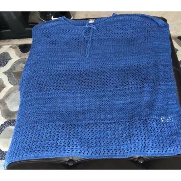 New Venus Knit Swimsuit Cover-up Crochet Tunic - Picture 4 of 10